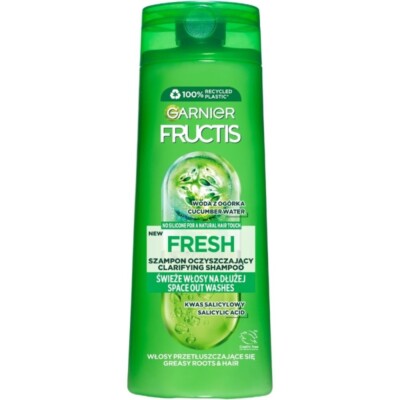 Garnier Fructis Frische Reinigung Shampoo, 400 ml