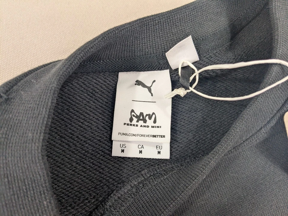 Новый Puma X перки и мини толстовка для взрослых черный двусторонний графический логотип $110 - Изображение 3 из 4