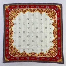 Vintage MCM Handkerchief Pocket Square Bandana Neckerchief