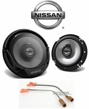 Kenwood Front Door 6.5" Car Speaker Replacement Kit For 2013 Nissan Altima Coupe