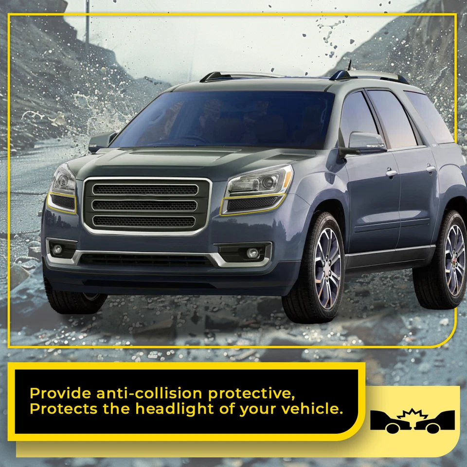 Juego de cubierta de luz antiniebla para GMC Acadia Molding 2013-2016 2017 #20982400 20982401 Foto 4 de 4