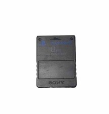 Official OEM Sony Playstation 2 PS2 8MB Magicgate Memory Card SCPH-10020 Black