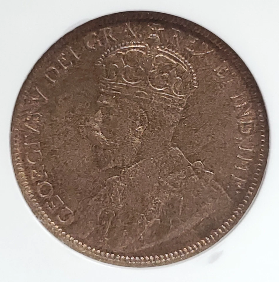 1917 CANADA 1 CENT - LARGE ONE CENT - NGC CERTIFIED MS65 - KING GEORGE V PENNY - Image 3 of 4