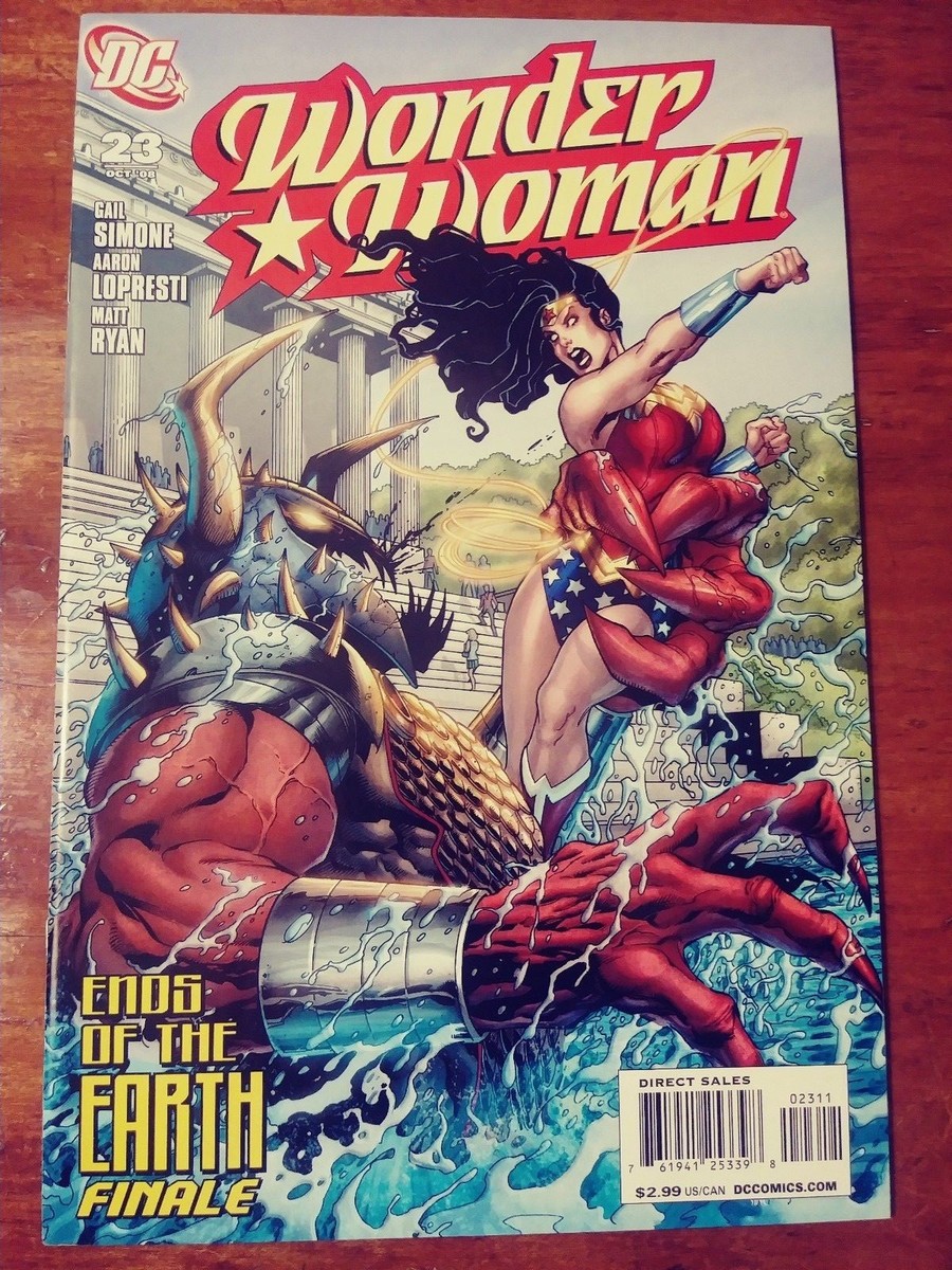 WONDER WOMAN #23 (DC COMICS,2008) ENDS OF THE EARTH FINALE