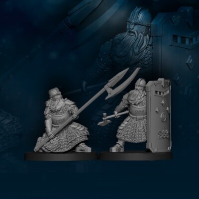 Crypt Dwarf Guard - Davale Games/Fantasy/Middle Earth