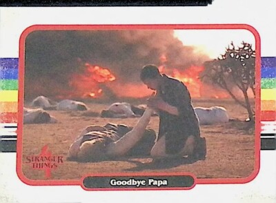 2023 Zerocool Topps Stranger Things Season 4 Trading Card Nr 85 Goodbye Papa