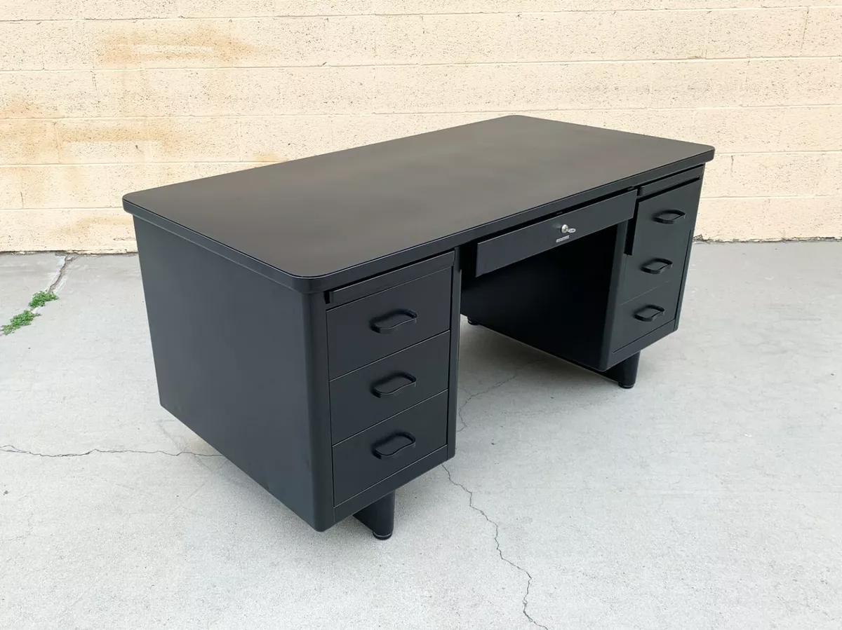 Vintage steelcase cheap tanker desk
