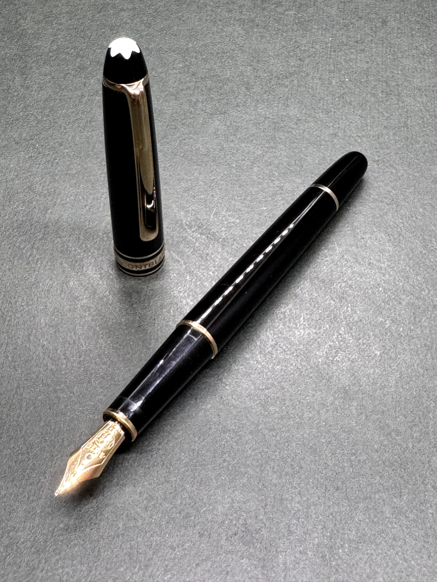 万年筆MEISTERSTUCK MONTBLANC MEISTERSTUCK 144 Black GT Mid-Model Vintage