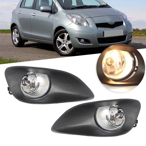 Daytime Running Light For Toyota Yaris 07-11 Fog Lamp Assembly w/ Switch Wiring - Picture 3 of 8