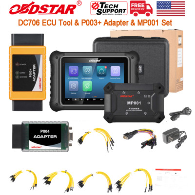 OBDSTAR DC706 EC.U Clone Tool Full Version With P003+ Adapter & MP001 Programmer