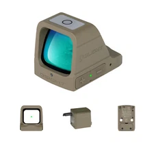 Olight Osight Green 3 MOA Rechargeable Magnetic Charging Cover Open Reflex Sight