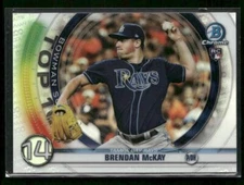 2020 Bowman #BTP-14 Brendan McKay Chrome Bowman Scouts Top 100
