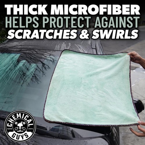 Asciugamano Ultra Peluche Assorbente Microfibra Antigraffio Strumento Auto Senza Strisce - Foto 9 di 13