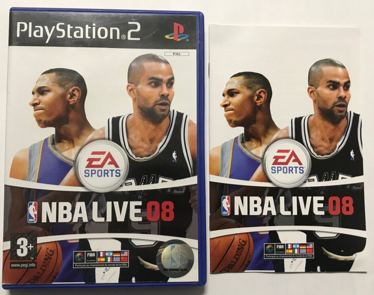 NBA Live 08 PS2