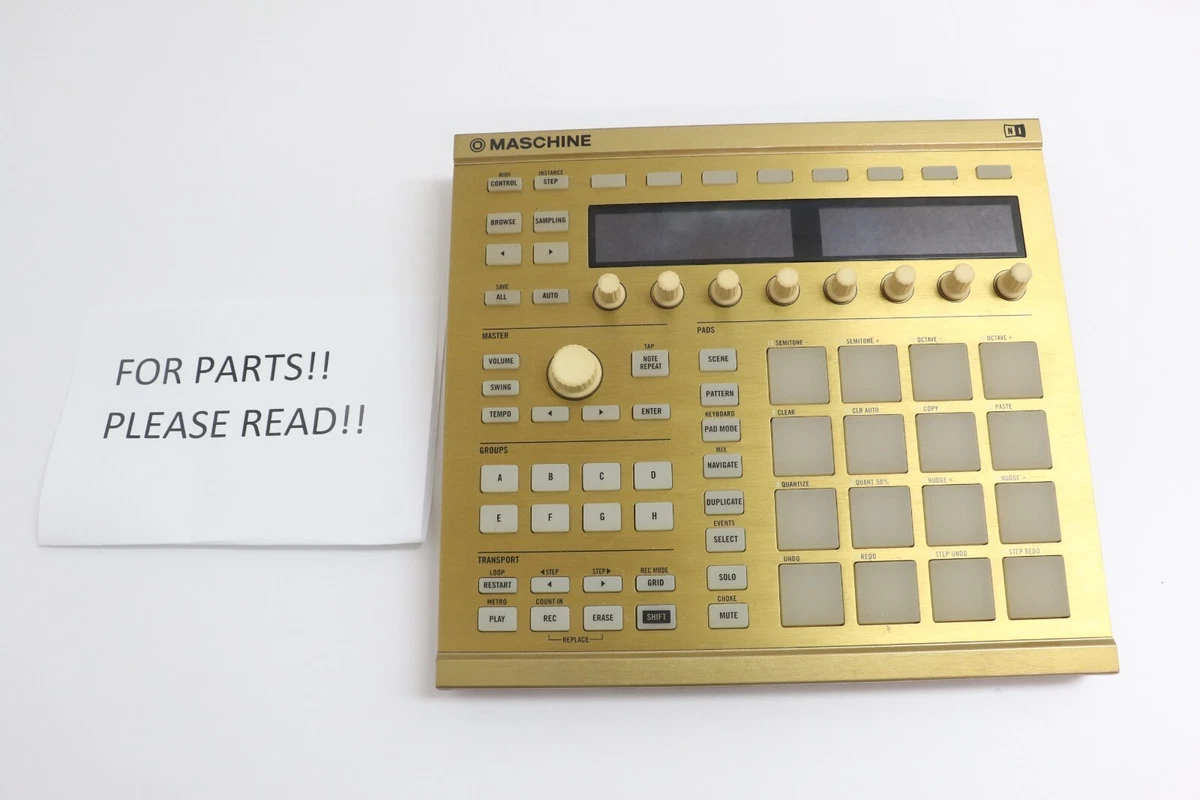 NI MASCHINE MK2 HW Vintage Gold Limited Edition *READ* | eBay