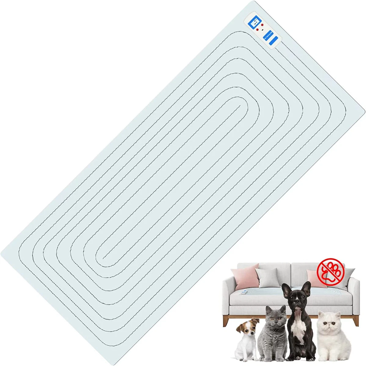 Scat mat top for stairs