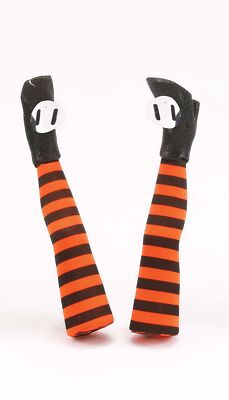 Fun World - 13 Inch Orange Stripe Witch Legs