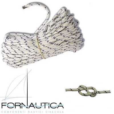 Corde Nautiche QWORK 4.5m X 10mm - 4 Pezzi Con Anello Per Barche E Yacht - Foto 4