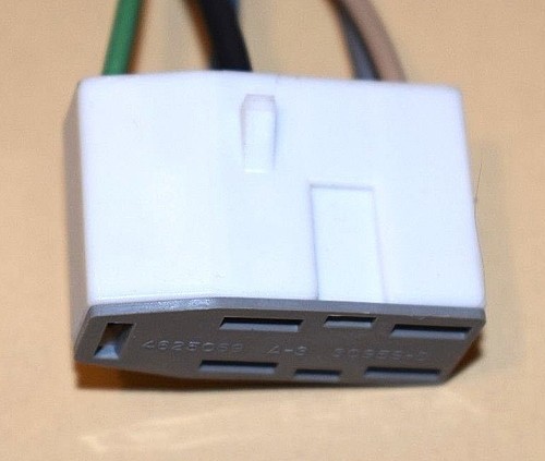 Blower Motor Resistor Connector 1988 - 1995 Caravan Town Country Voyager Mopar - Picture 5 of 8