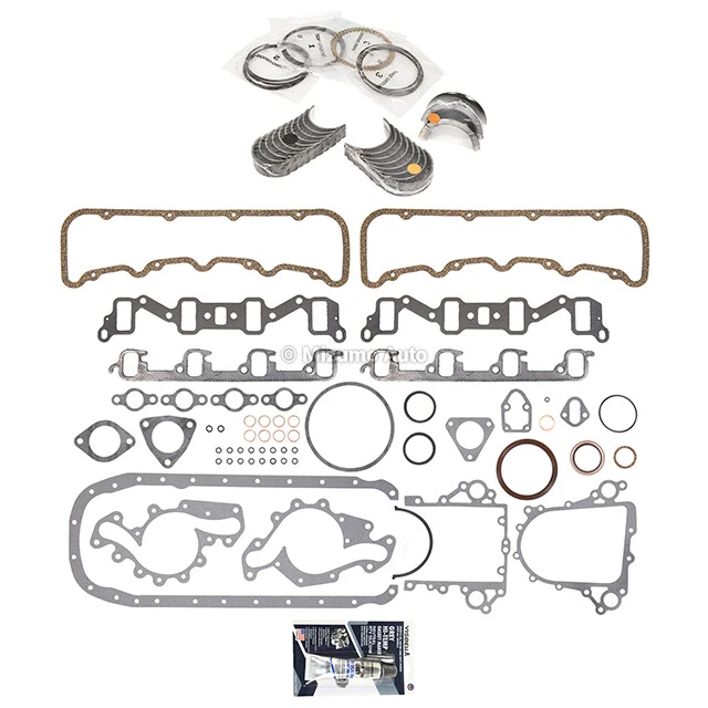 Juego completo de juntas cojinetes anillos aptos 92-02 Chevrolet GMC 6,5 L OHV DIÉSEL Foto 2 de 4