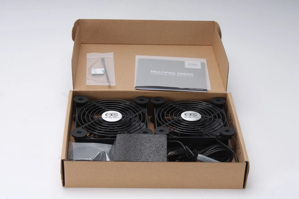 AC Infinity AI-MPF120P2 Multifan S7-P USB Cooling Fan - New Open Box - Image 2 of 4