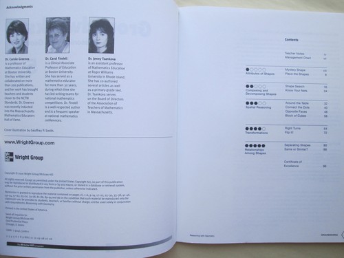 GROUNDWORKS 5 Reasoning with Geometry CAROL VINDELL, GREENES, TSANKOVA 2006 - Picture 3 of 5