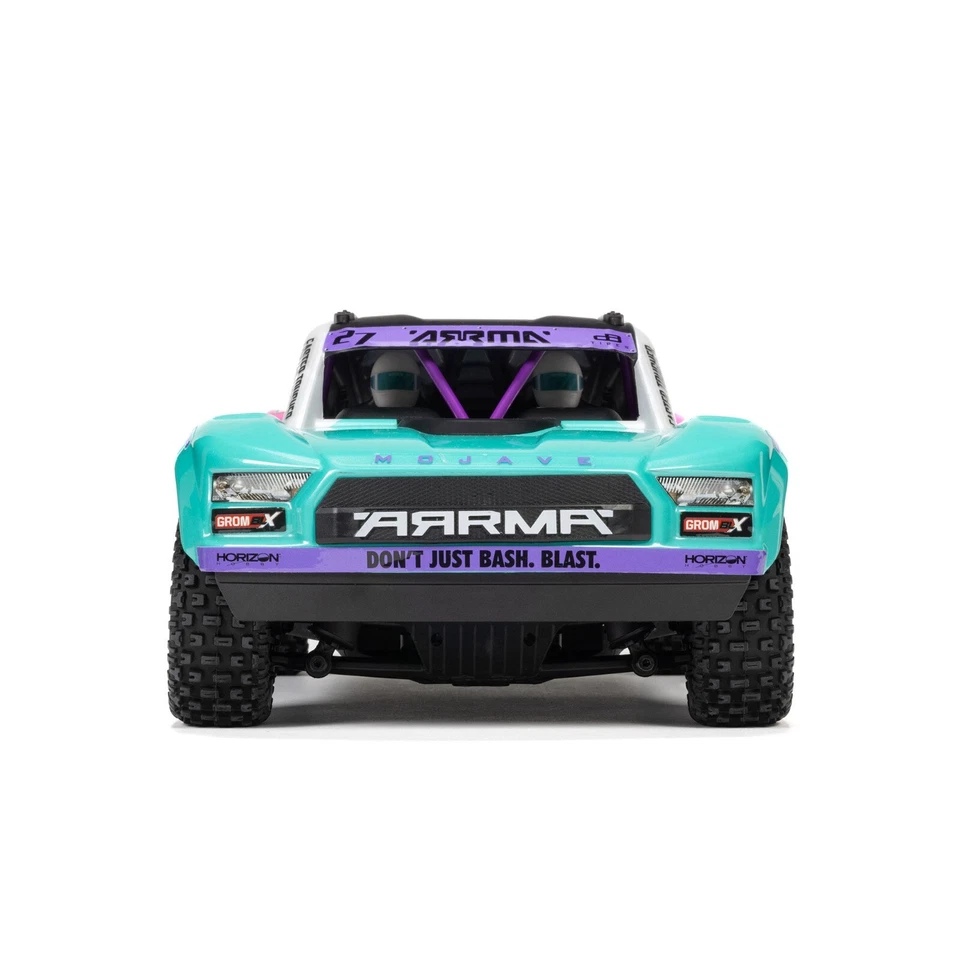 Arrma MOJAVE GROM 223S BLX Brushless 4X4 RTR with Battery & Charger Teal/Pink - Image 2 of 4