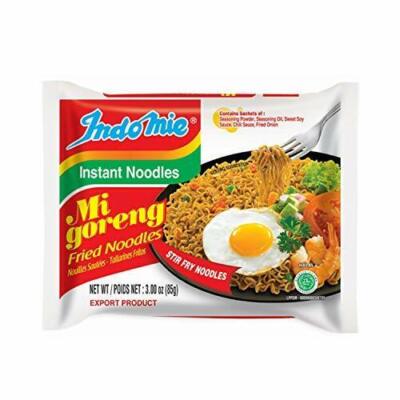 Indomie Mi Goreng Instant Stir Fry Noodles - Halal Certified, Original...