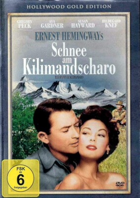 DVD Ernest Hemingway's SCHNEE AM KILIMANDSCHARO Gregory Peck, Ava Gardner ++NEU