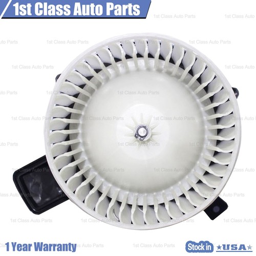 WEDOAUTO Front HVAC Heater Blower Motor Assembly w/Fan Cage