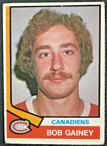 Bob Gainey RC 1974-75 O-Pee-Chee #388 Rookie OPC Poor or Better