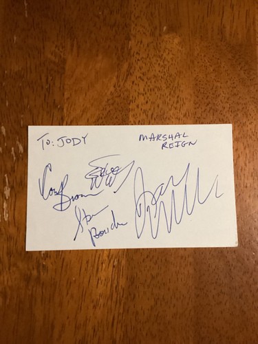 *You Pick* autographs - country music, TV, actors, actresses, huge variety Lot 2 - Picture 134 of 251