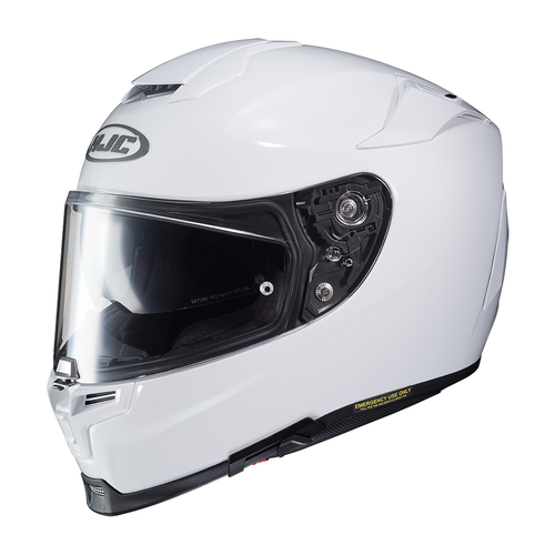 Closeout HJC Adult RPHA 70 ST Motorcycle Helmet White Large