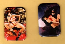 VAMPIRELLA   TWO  REFRIGERATOR MAGNET 2"x3"  WITH ROUNDED CORNER