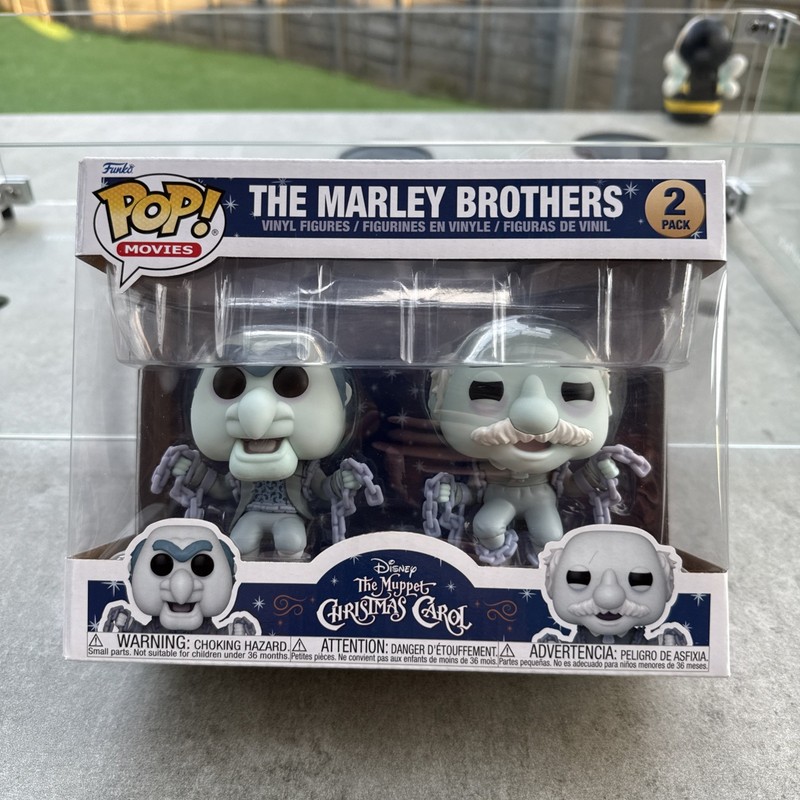 Funko Pop! Muppets Christmas Carol Marley Brothers 2-Pack