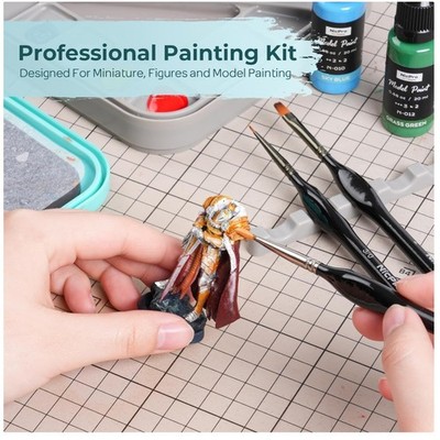 Miniature Painting Accessory Set for Artists & Painters