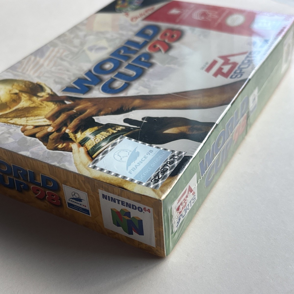 New FIFA World Cup 98 Nintendo 64 N64 Super Rare Factory Sealed