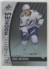 2017-18 SP Game Used Authentic Rookies Rainbow 198/223 Jake Dotchin #168 d4e