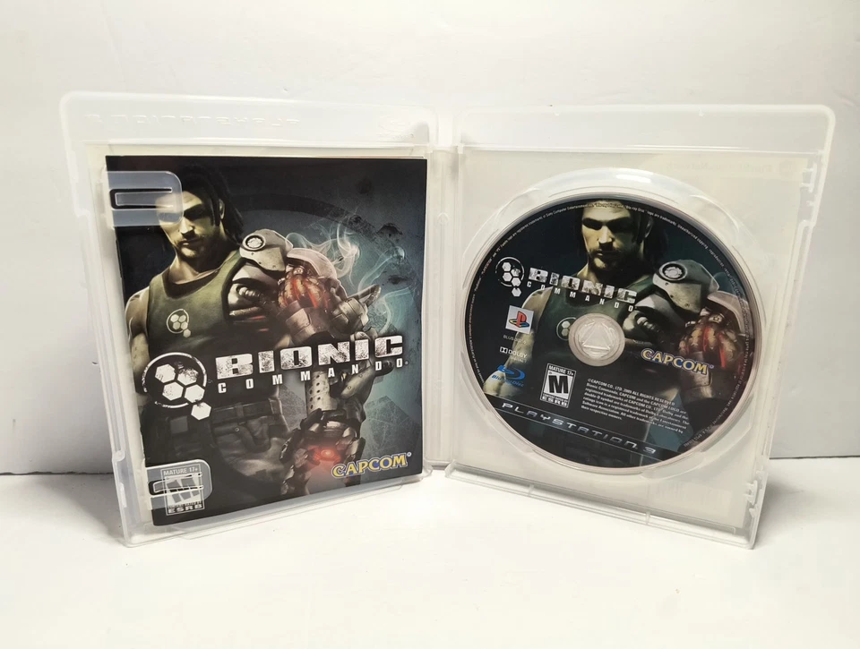 Bionic Commando (PS3, 2009) – CIB, Tested, VG+ Action Adventure - Image 4 of 4