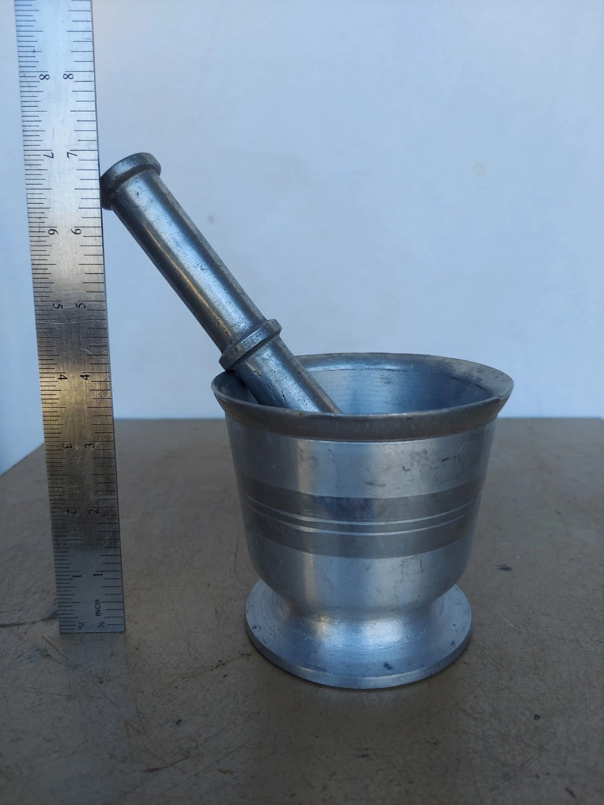 Aluminum Mortar And Pestel 4in. Dia.