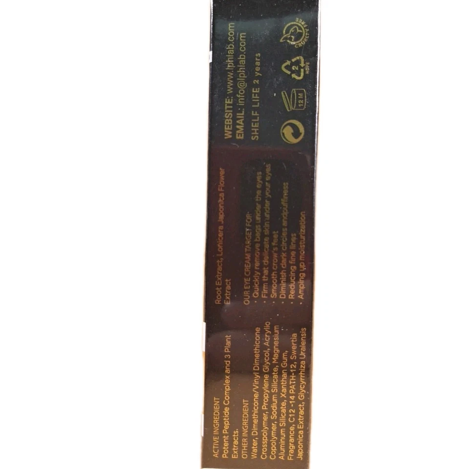 Crema tensora de ojos firme instantánea: eliminación temporal de hinchazón debajo de la bolsa debajo de los ojos - R Foto 2 de 2