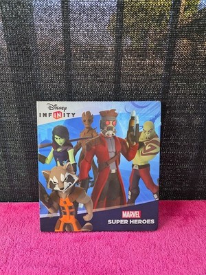 Disney Infinity 2.0 Marvel Super Heroes Power Disc Binder Album With 17 Discs