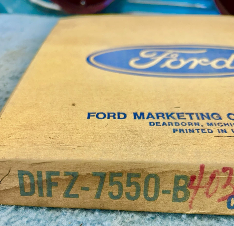 MONTAJE PLACA EMBRAGUE FORD D1FZ-7550-B 1971-80 PINTO BOBCAT NUEVO DE STOCK Foto 2 de 4