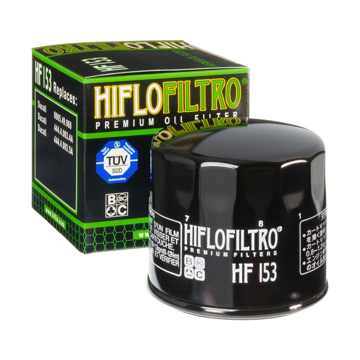 Hi-Flo Oil Filter - HF153 Ducati 1100 Hypermotard Evo 2012