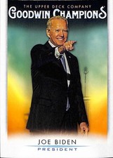 2021 Upper Deck Goodwin Champions #2 Joe Biden President