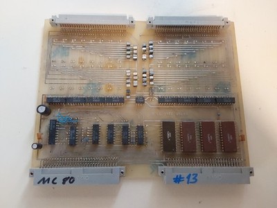 ROBOTRON /RFT Karte für MC80 (K1520)  32xRelais-Karte , alle Relais fehlen, #13