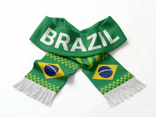 Brazil National Scarf World Cup New