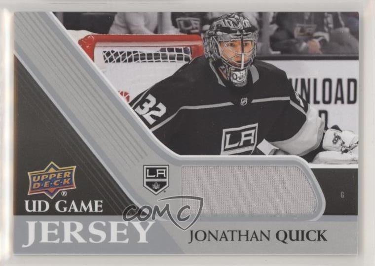 2020-21 Upper Deck UD Game Jersey Jonathan Quick #GJ-JQ ds4
