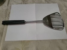 Vintage Ekco Kitchamajig Slotted Spoon Black ...