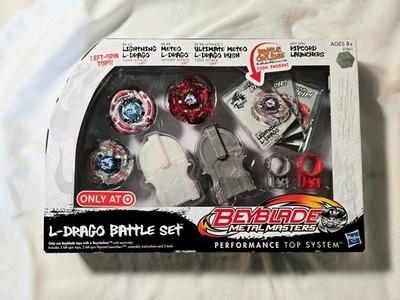 Beyblade Metal Masters L Drago Battle Set Target Exclusive Hasbro Sealed MINT